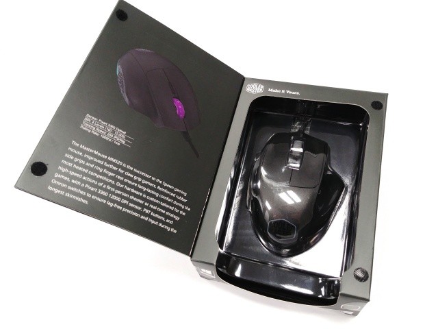 Cooler Master MasterMouse MM520: postavená jako tank