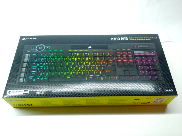 Corsair K100 RGB: herní optická klávesnice?!