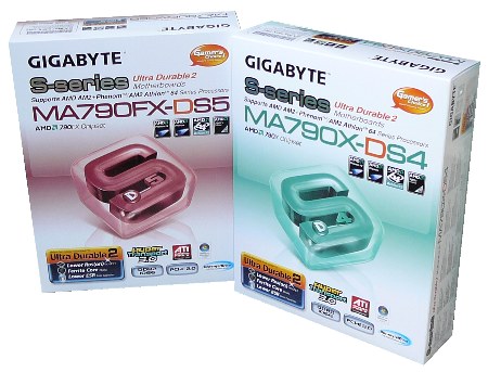 Gigabyte MA790FX-DS5 a MA790X-DS4: duel čipsetů AMD RD790FX a AMD RD790X