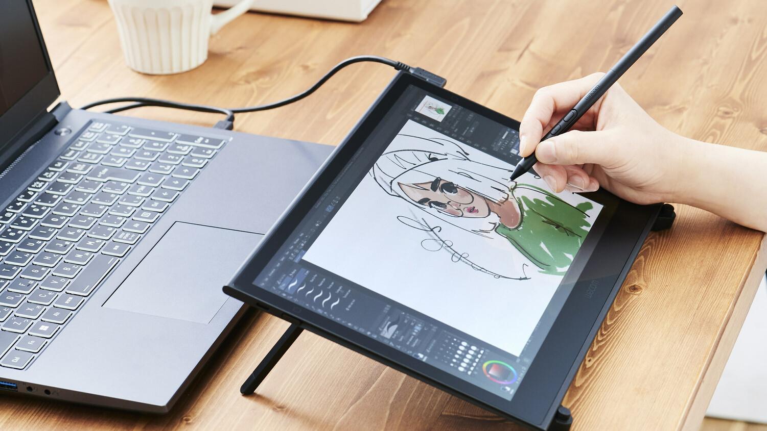 Wacom představuje svůj první grafický tablet s OLED displejem