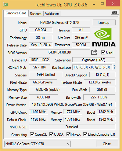 Test Gigabyte GTX 970 Xtreme Gaming: extrémní novinka