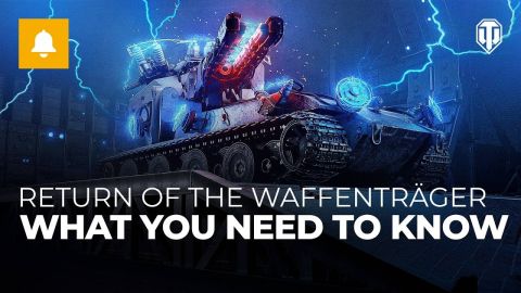 Asymetrické bitvy startují ve World of Tanks s akcí Návrat Waffenträgera