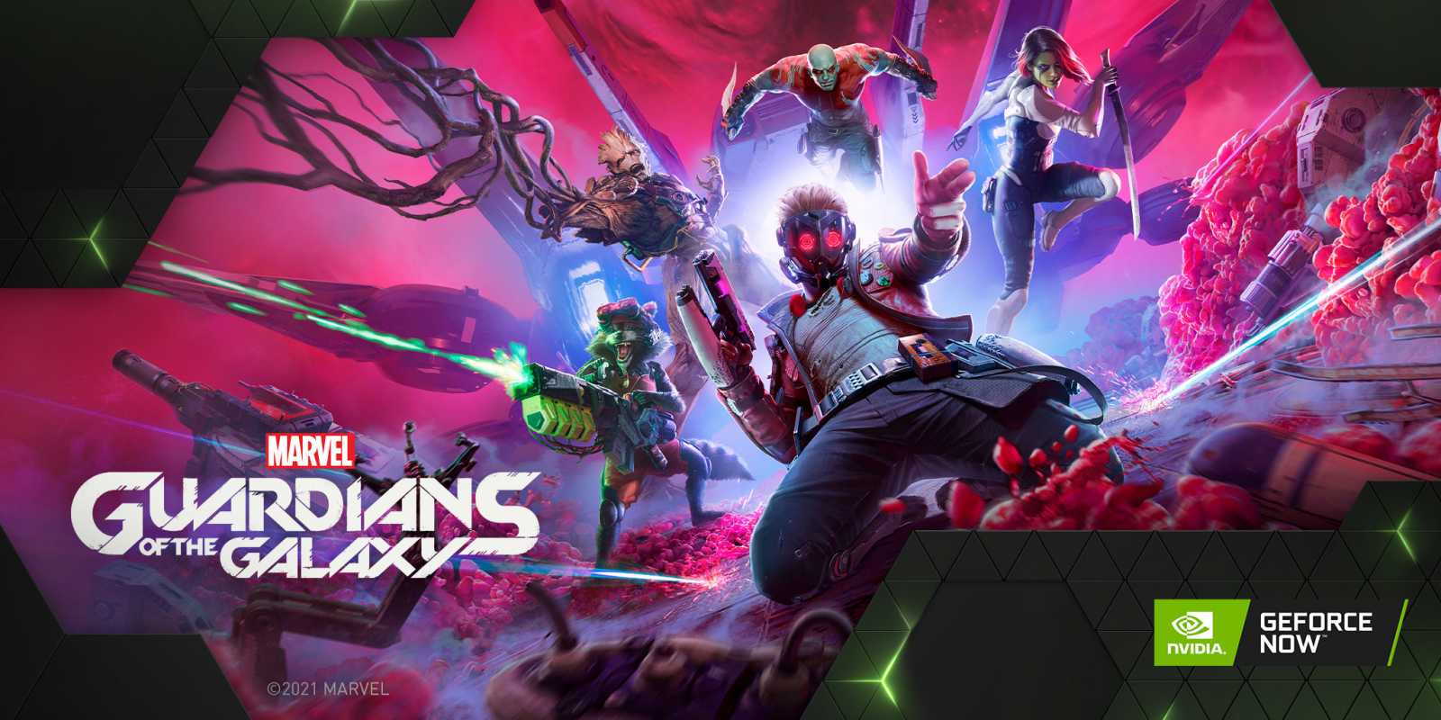 GeForce NOW vítá Marvel's Guardians of the Galaxy a Riders Republic