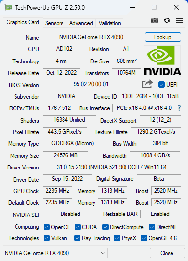 Test Nvidia GeForce RTX 4090 FE: Brutální výkon, na který procesory nestačí