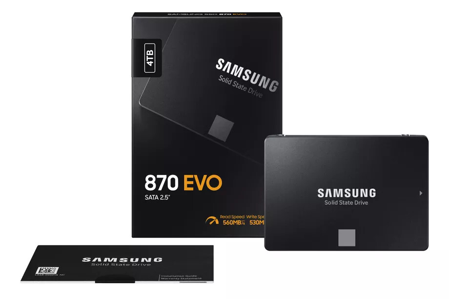 V obchodech se objeví SSD série Samsung 870 EVO