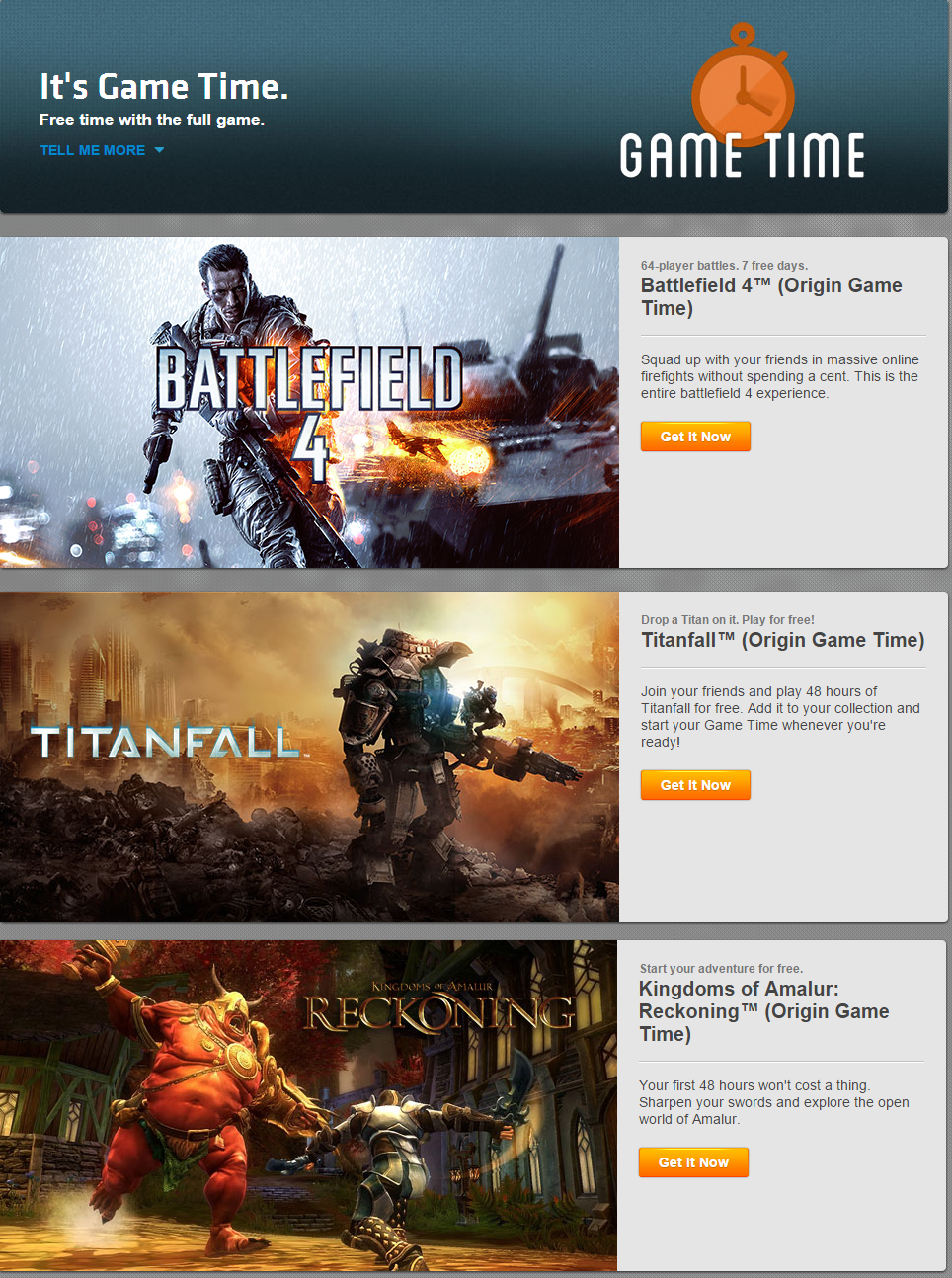 AKCE: Battlefield 4 na týden zdarma, Titanfall na 48 hodin!