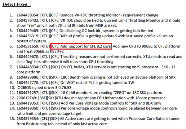 8jádrový procesor Intel do patice LGA 1151 bude založen na Coffee Lake