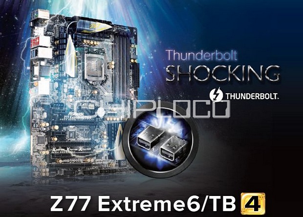 ASRock připravuje základní desku Extreme6/TB4 vybavenou dvěmi Thunderbolt porty