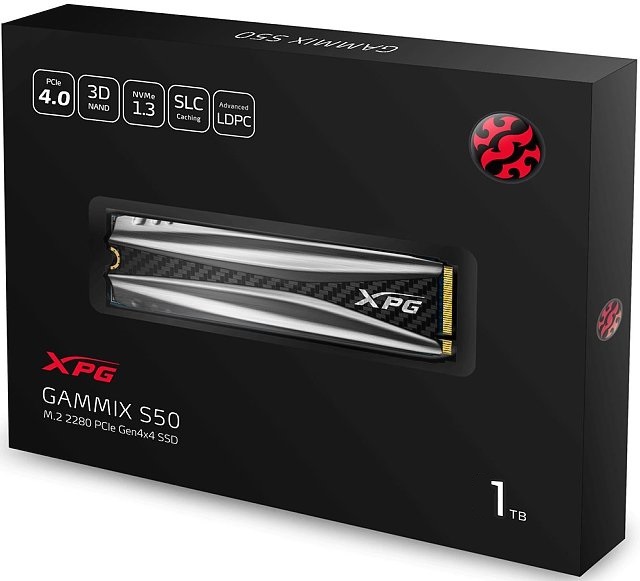 ADATA XPG S50 1 TB: vyladěné SSD pro PCIe 4.0