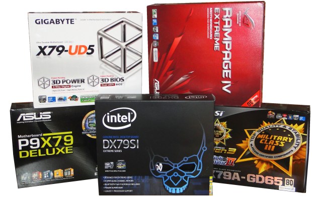 Duel X79 Express desek – Asus P9X79 Dlx a Intel DX79SI