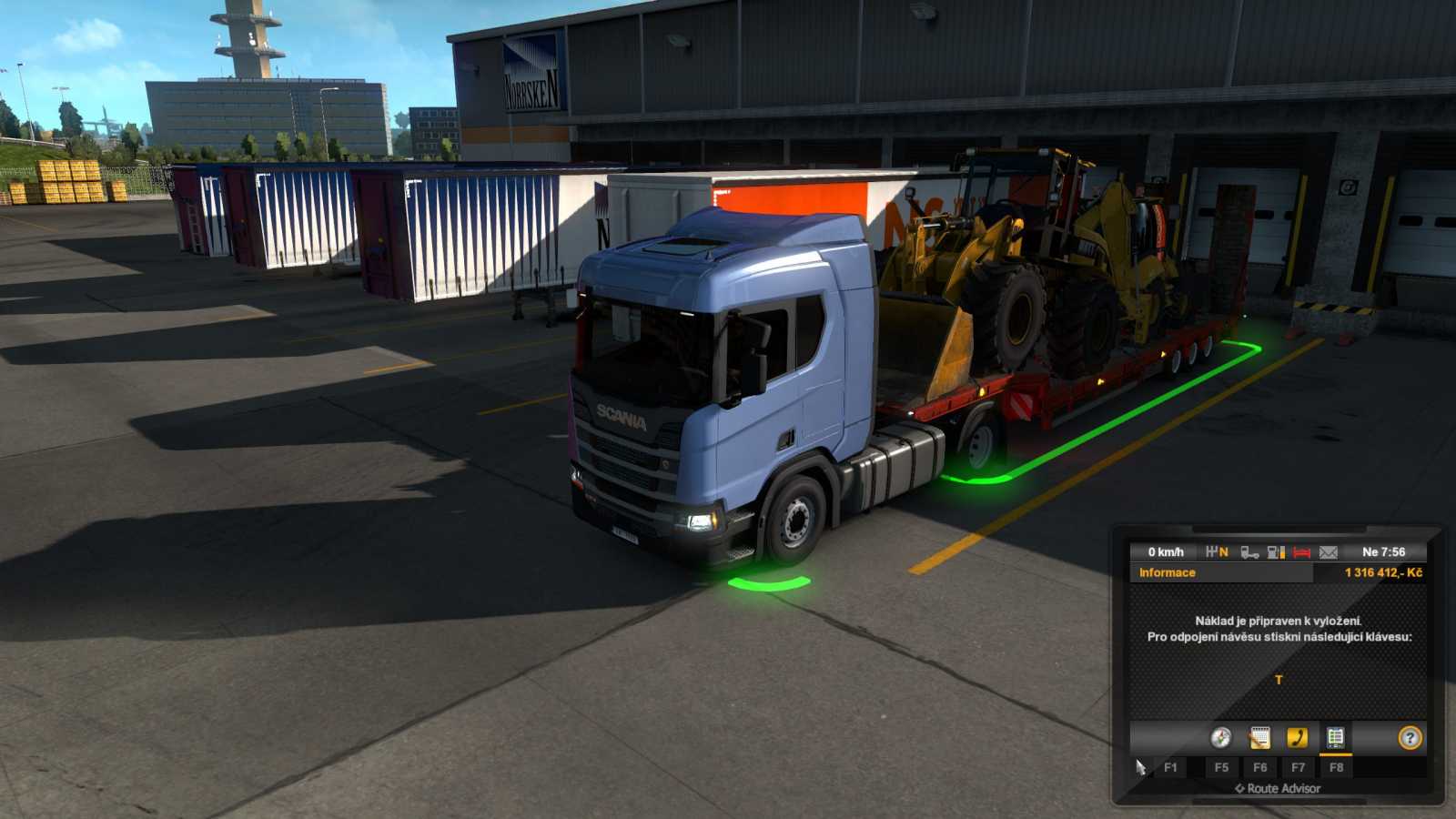 Euro Truck Sim. 2 – Pobaltí: na Highwayi číslo jedna...