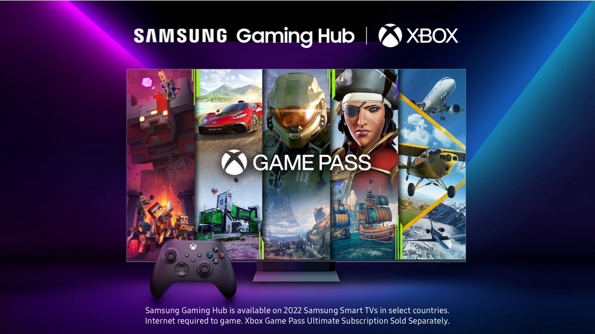 Nové Samsung televize nabídnou Xbox aplikaci s Game Passem, zahrajete si i bez konzole