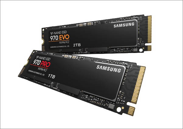 Samsung uvádí na trh SSD 970 PRO a EVO