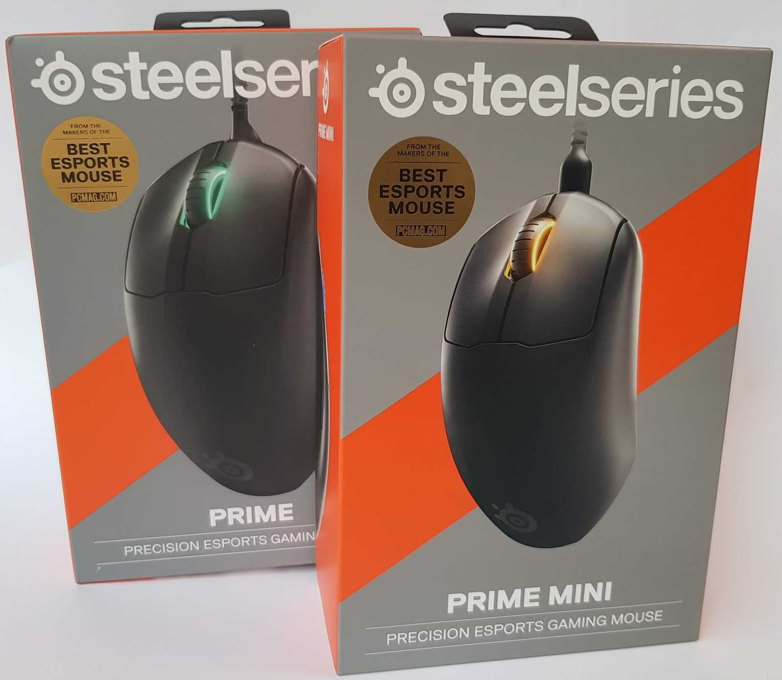 SteelSeries Prime vs. Prime Mini — duel větší a menší herní myšky