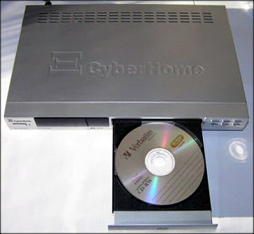 DVD přehrávač - malý, lehký: CyberHome CH-DVD 462