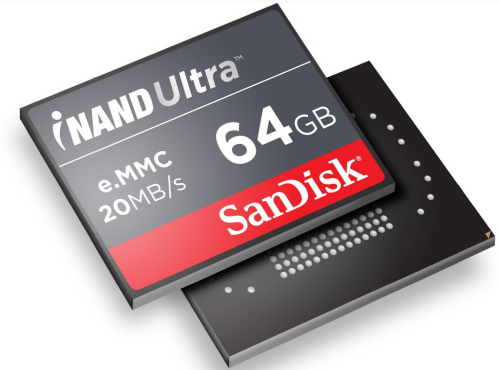 SanDisk začne s výrobou 19nm pamětí iNAND Ultra