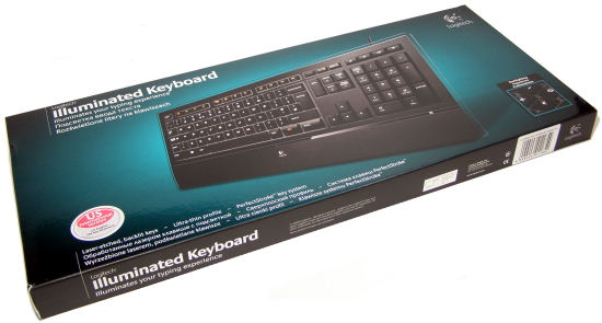 Logitech Illuminated Keyboard - styl s velkým S