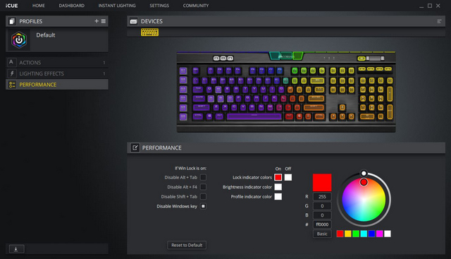 Corsair K95 RGB Platinum XT - Blesková PBT tlačítka