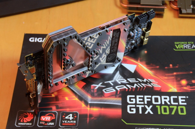 Výroba vodního bloku pro Gigabyte GTX 1070 Xtreme Gaming 