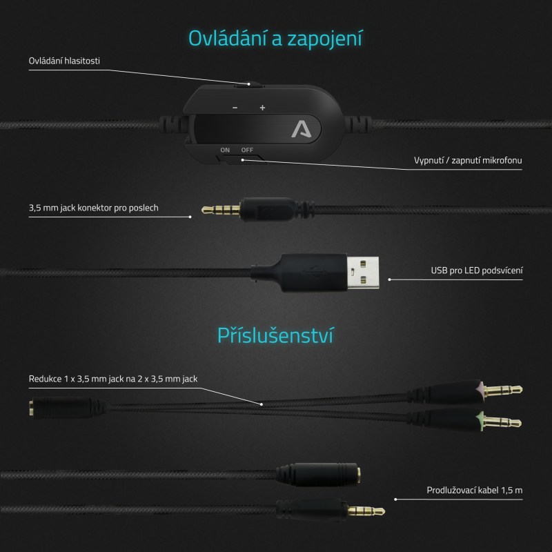 Všestranný headset LAMAX Heroes General1 zvládne i ty nejnáročnější questy