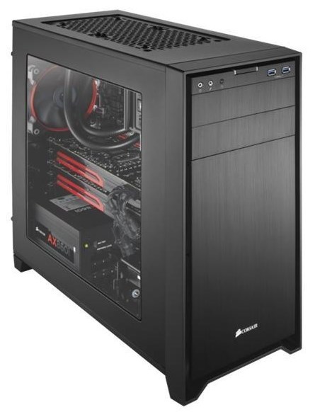 Corsair představil Obsidian 350D, skříň střední třídy