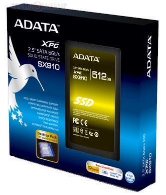 Firma A-Data ohlásila novou edici SSD XPG SX910