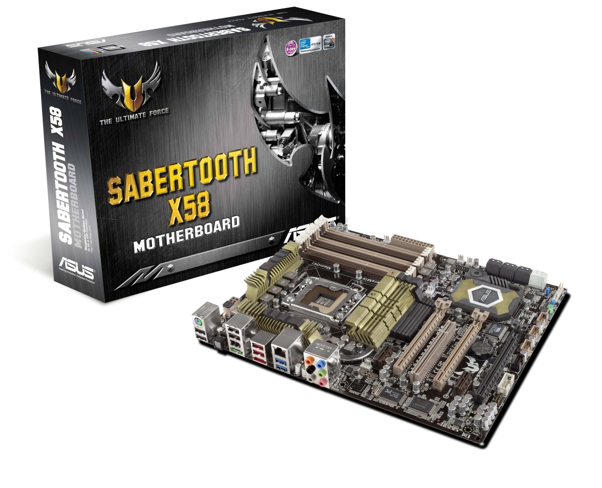 ASUS Sabertooth X58: základní deska s keramickým povrchem