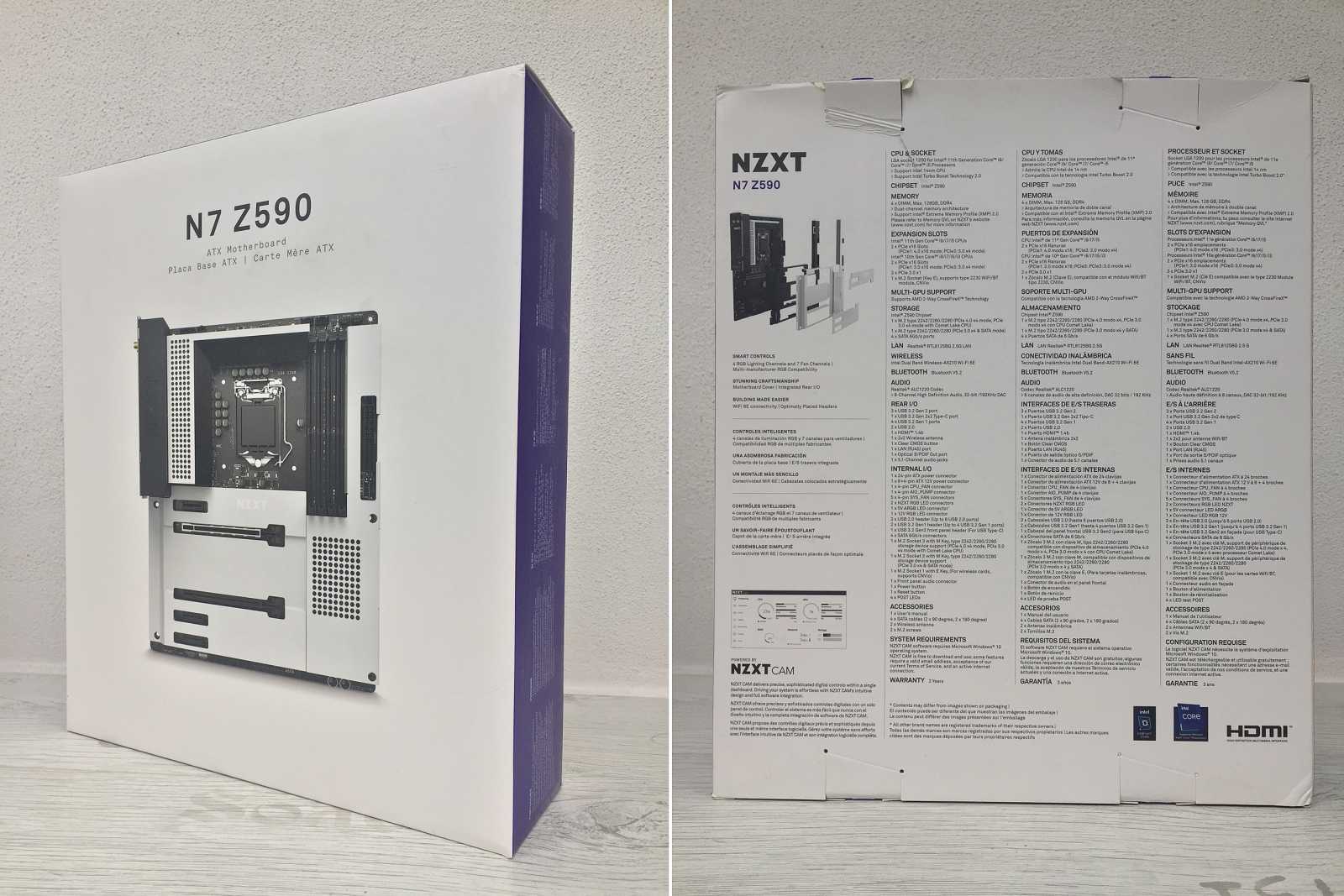 Test skříně NZXT H510 FLOW – s komponenty v bílém tónu