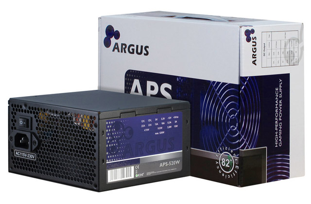 Inter-Tech Argus: nová řada PSU s výkonem až 720 W