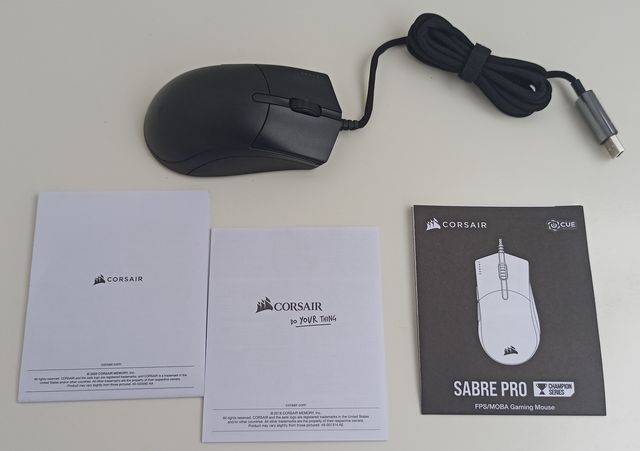 Corsair Sabre Pro - minimální hmotnost, maximální přesnost