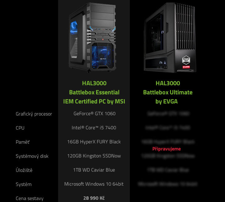 Nvidia nabídne novou generaci herních PC GeForce GTX Battlebox