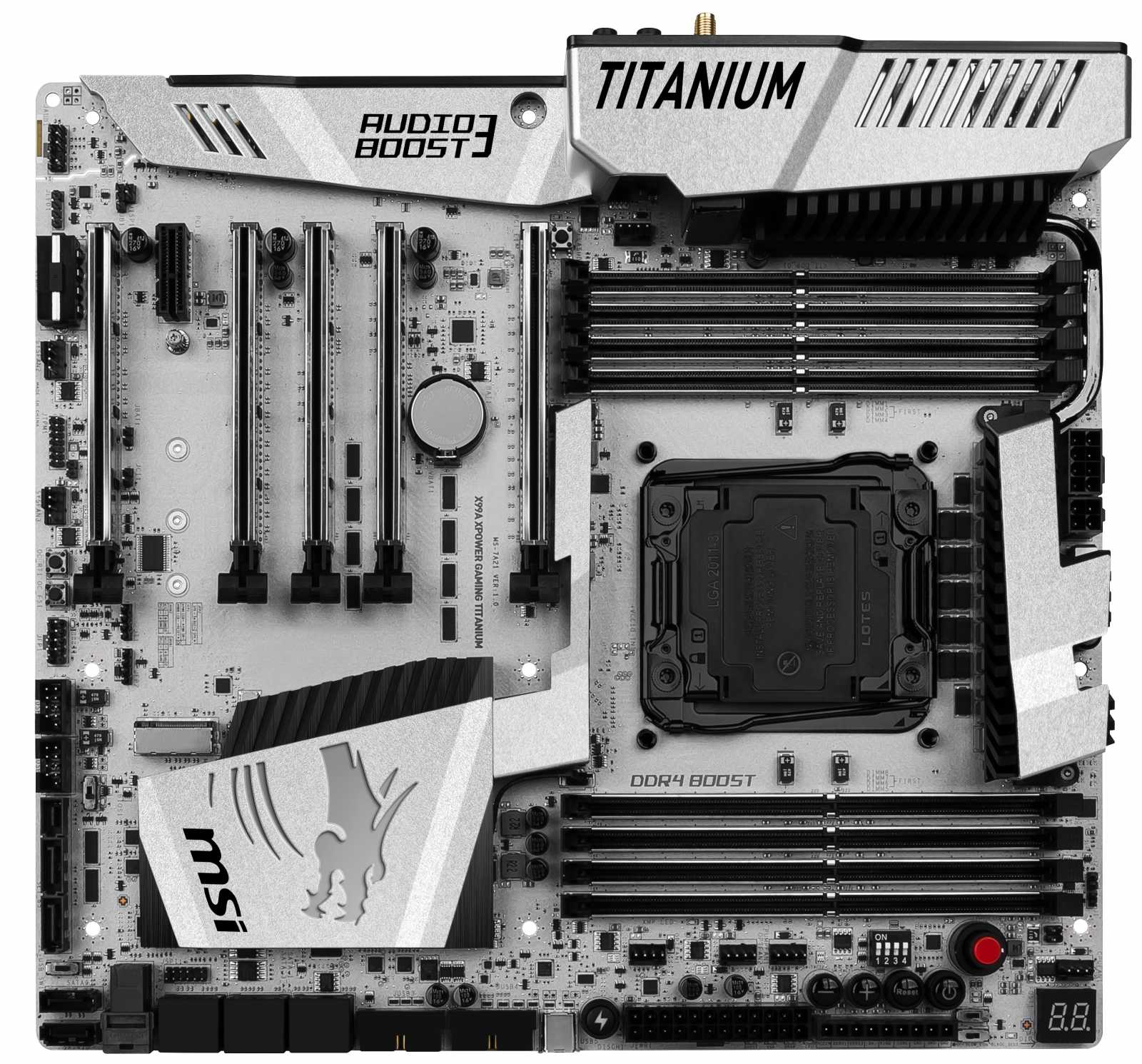 MSI X99A XPower Gaming Titanium – Herní deska pro BD-E