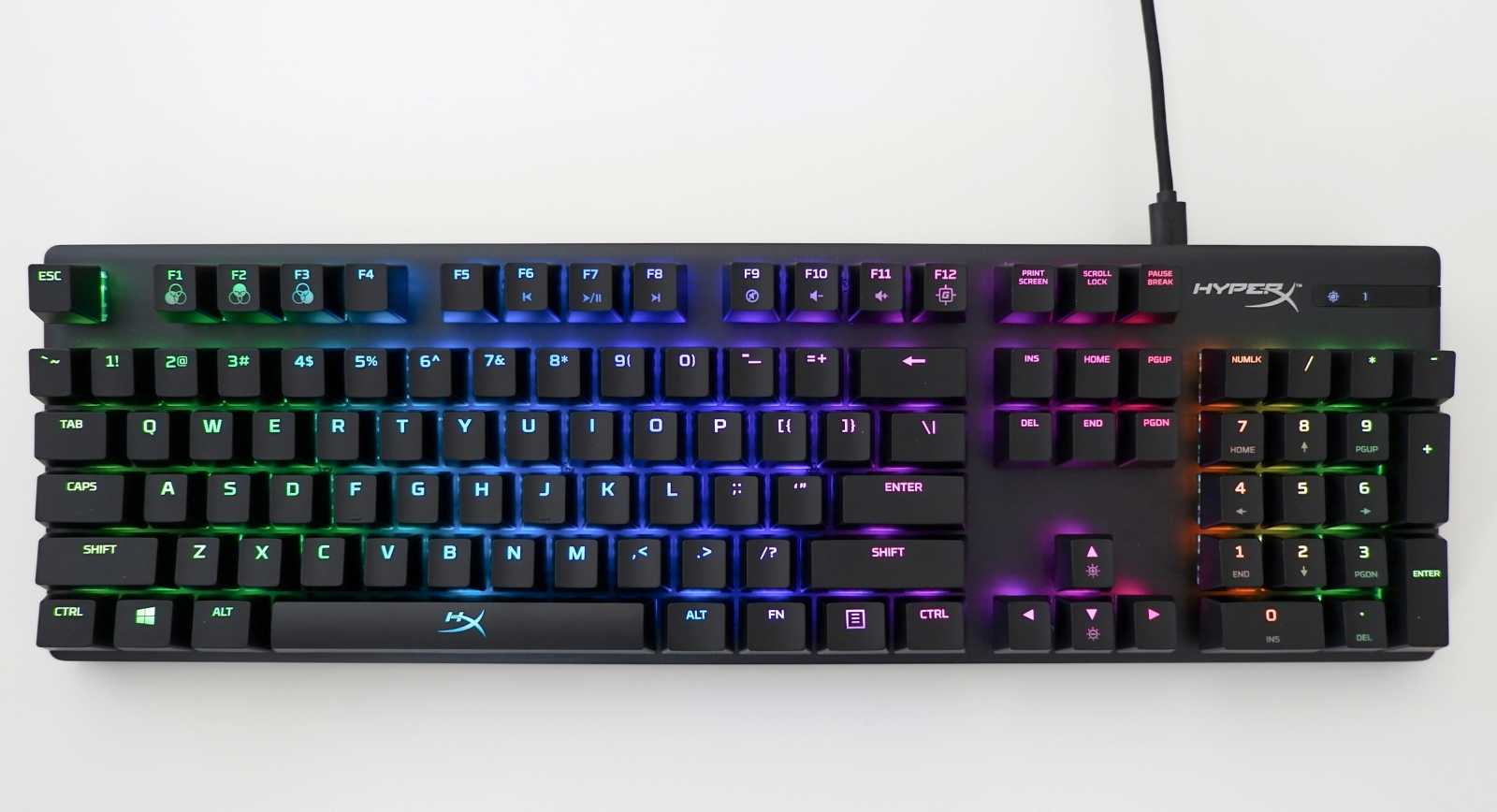 HyperX Alloy Origins - hliníková mechanika s Aqua spínači