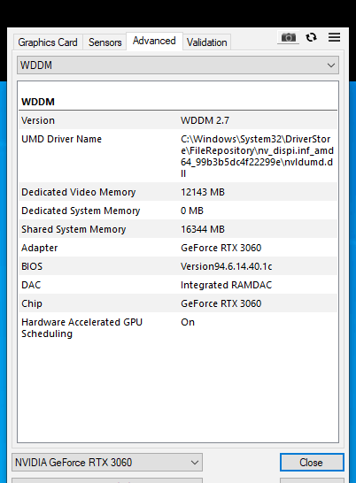 Asus ROG Strix GF RTX 3060 O12G: produkt zlé doby