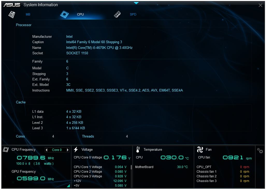 Test čtyř desek Intel Z87 včetně měření termokamerou I.