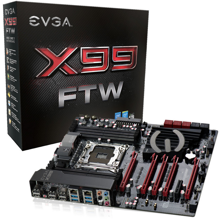 EVGA odhalila svoje tři nové základní desky série X99