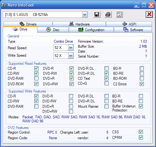 ASUS CB-5216A, nové COMBO z Taiwanu