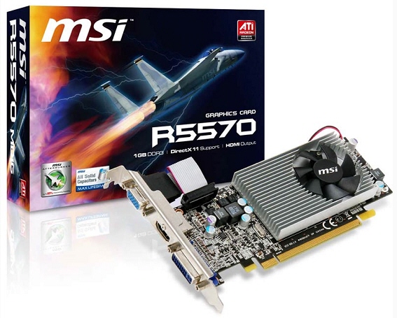 MSI uvádí svůj Radeon HD 5570