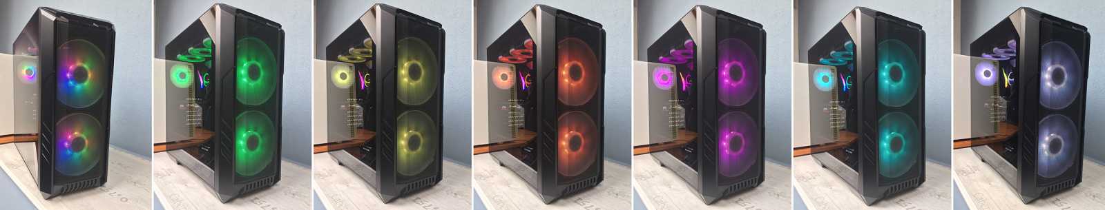 Test skříně Cooler Master HAF 500