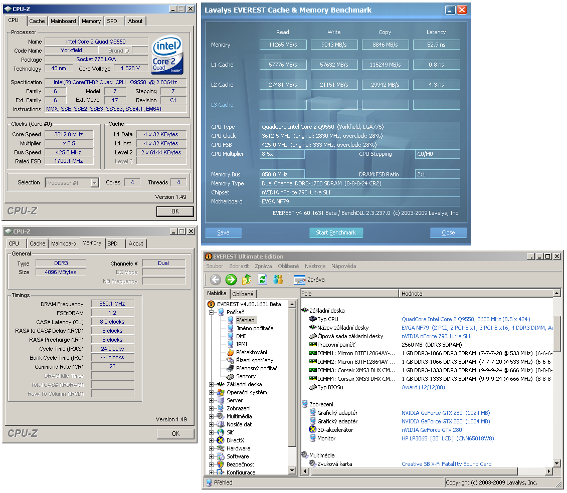 Vliv CPU na herní výkon 2/3: Multi-GPU řešení