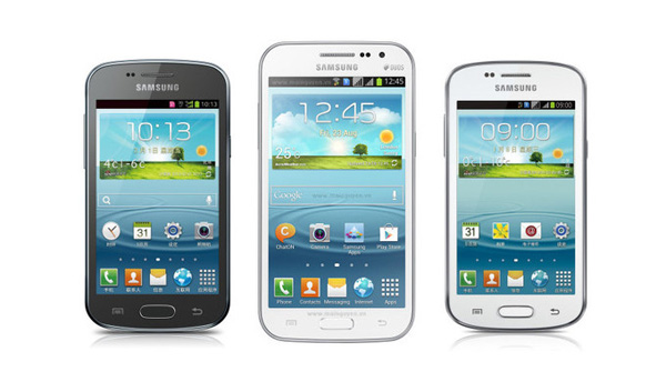 Samsung představuje tři nové levné smartphony