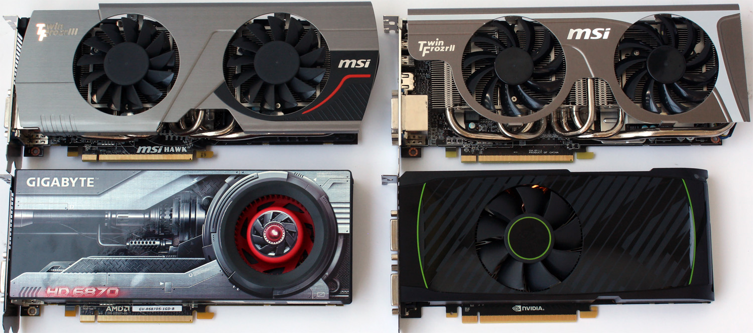 Test dvou Radeonů – MSI R6870 Hawk a R6950 Twin Frozr II