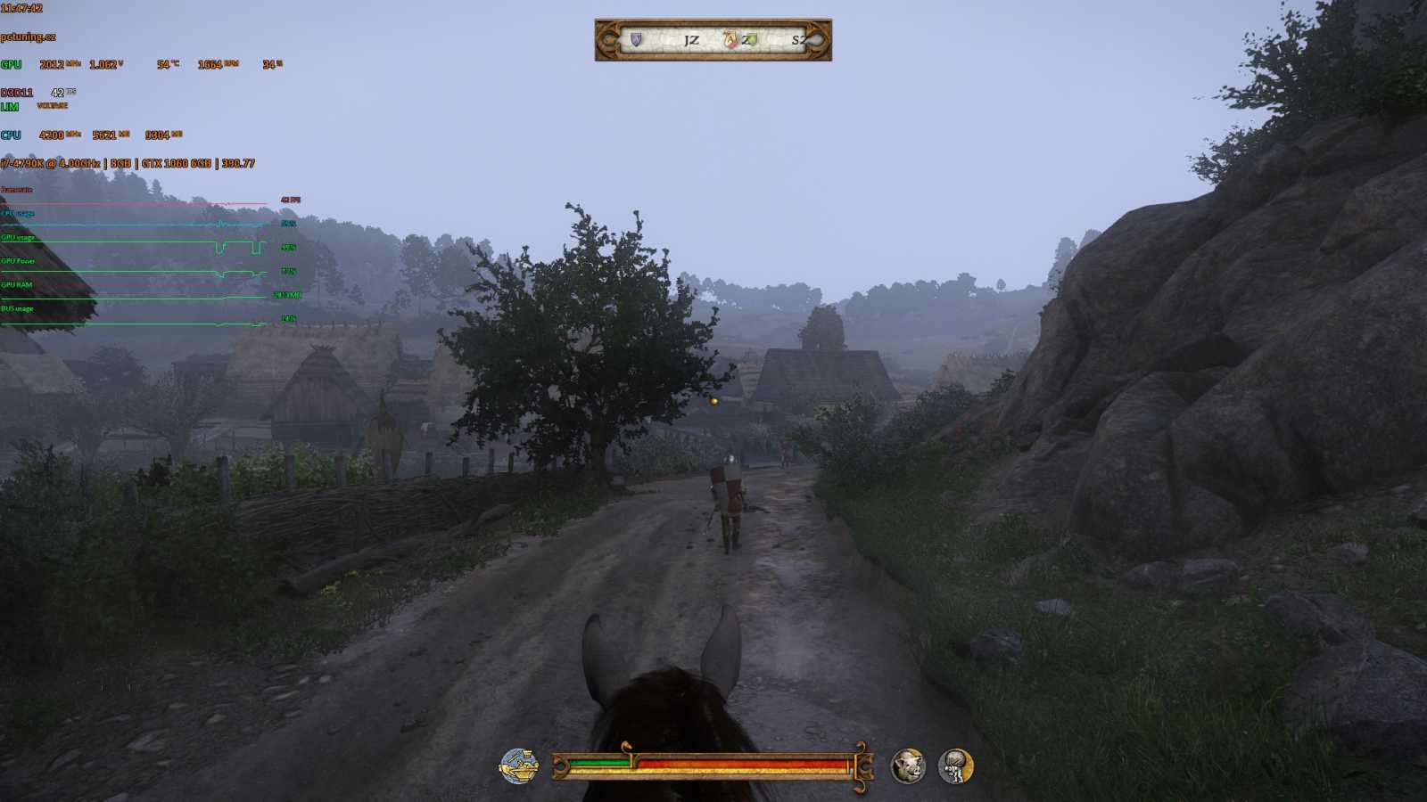 Kingdom Come: Deliverance: vliv nastavení na výkon