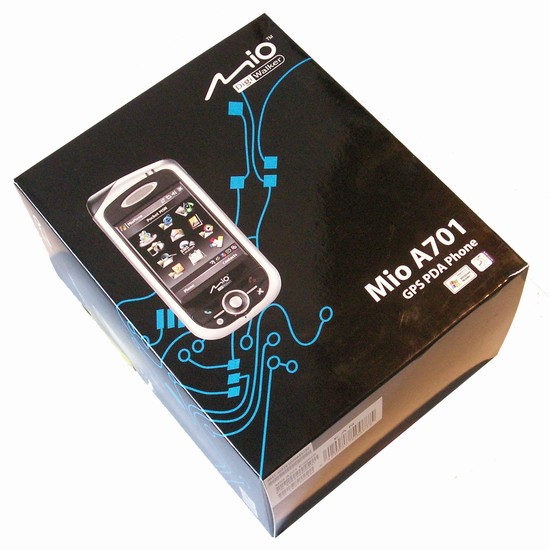 Mio A701 - telefon, navigace, kapesní počítač