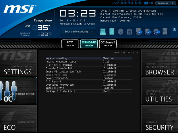 MSI Z77 M-Power – nejvyšší model od MSI pro taktovače