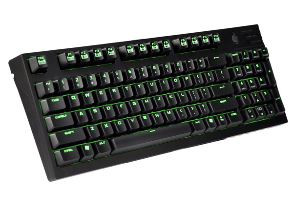 Cooler Master představil limitovanou "zelenou" edici klávesnice Quickfire TK