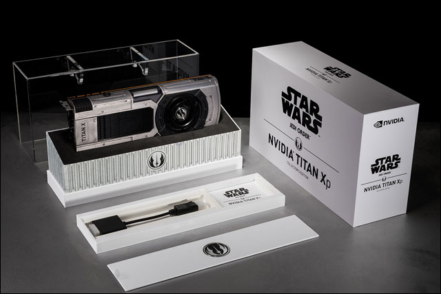 Nvidia odhalila sběratelskou edici grafiky Titan Xp pro fandy Star Wars