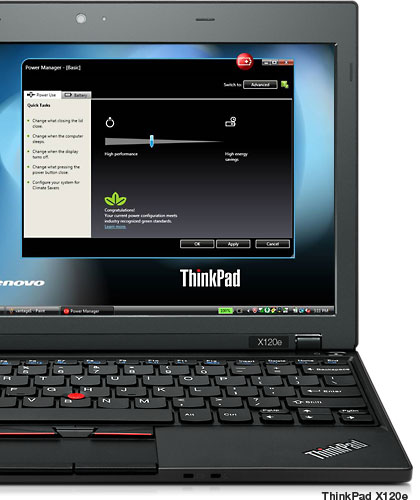 Lenovo ThinkPad X120e: levné Zacate nejenom pro manažery