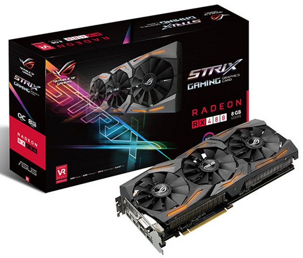 ASUS Strix RX 480 a GTX 1060 ve 24 hrách a testech