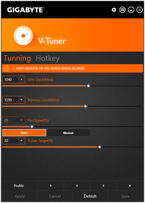 V-Tuner – nástroj pro přetaktování GPU